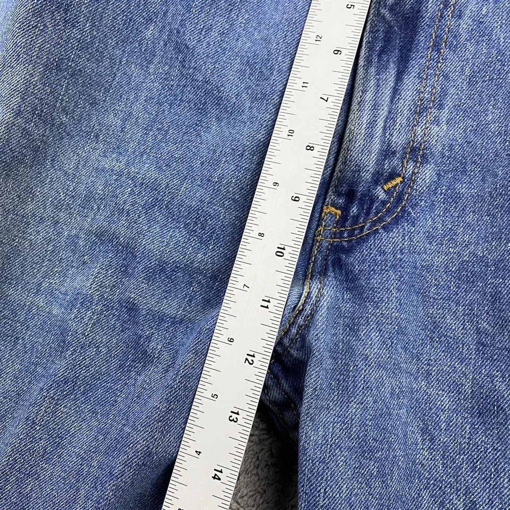 Levis 550‎ Relaxed Fit Jeans Mens 38x32 Blue Medium Wash Mid Rise Denim Cotton